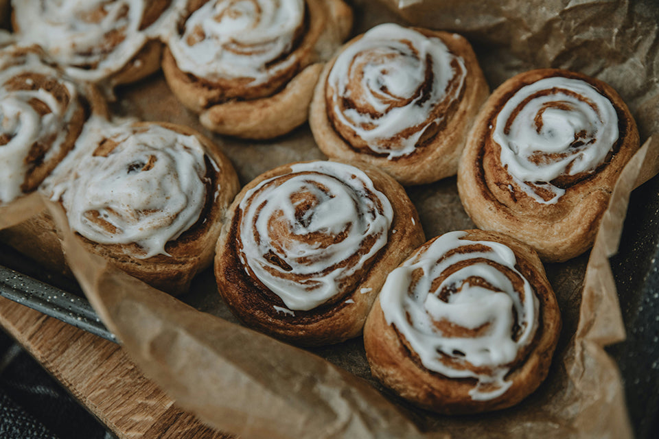 Homemade Cinnamon Rolls with Fresh Milled Flour